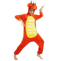 Déguisement Dinosaure <br>Orange