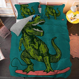 Housse de couette <br>Dinosaure</br> T-Rex cool