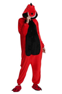 Kigurumi Dinosaure <br>Rouge