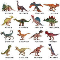 Lot de 16 <br>Figurine Dinosaure