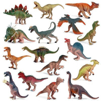 Lot de 16 <br>Figurine Dinosaure