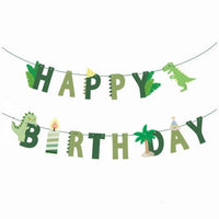 Banderole Anniversaire Dinosaure