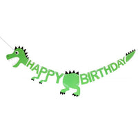 Banderole Anniversaire Dinosaure