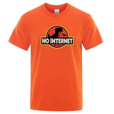 T-Shirt Dinosaure <br>No internet</br>