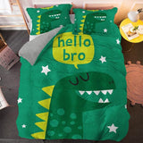Housse de Couette <br>Dinosaure</br> Hello Bro