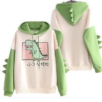 Sweat Dinosaure <br>T-Rex vert</br> vert