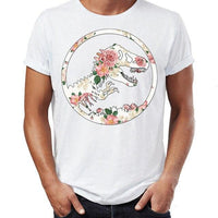 T-Shirt Dinosaure <br>Flowers</br>
