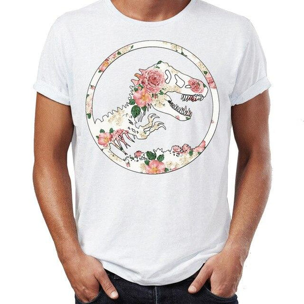 T-shirt Dinosaure Floral
