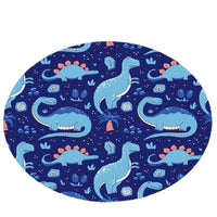 Tapis Dinosaure <br>Bleu